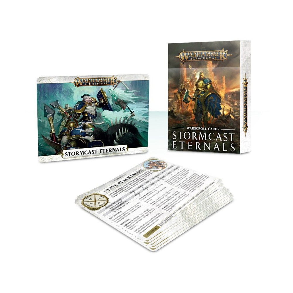 Warscroll Cards - Stormcast Eternals EX/NM