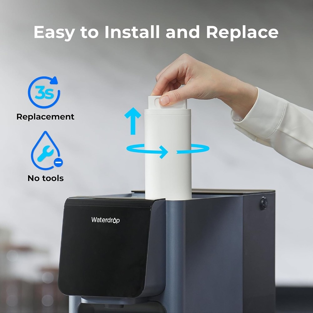 Waterdrop WD-A1-CF Filter,Replacement for WD-A1 Reverse Osmosis water Dispenser