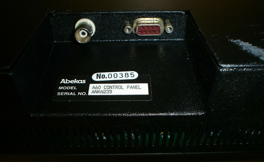 Abekas A60 Control Panel
