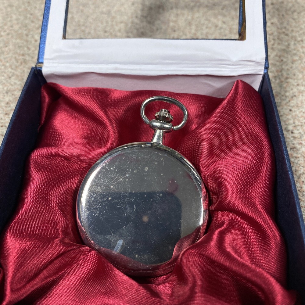 Quartz Pocket Watch In Box
