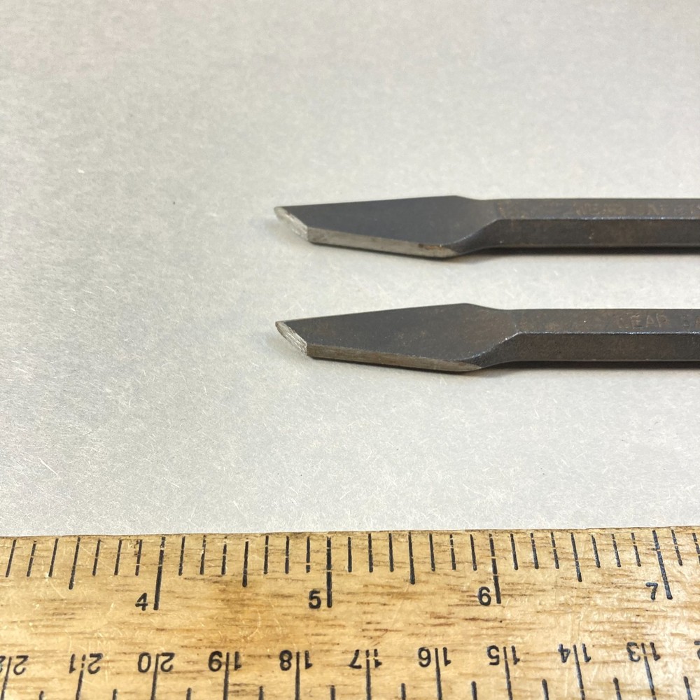 Stanley Cape Chisel 2 Pc 3/16" #18-355 USA