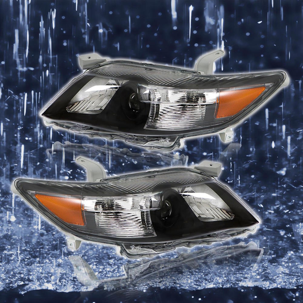 Headlight Assembly for 2010-2011 Camry SE Pair Left Right