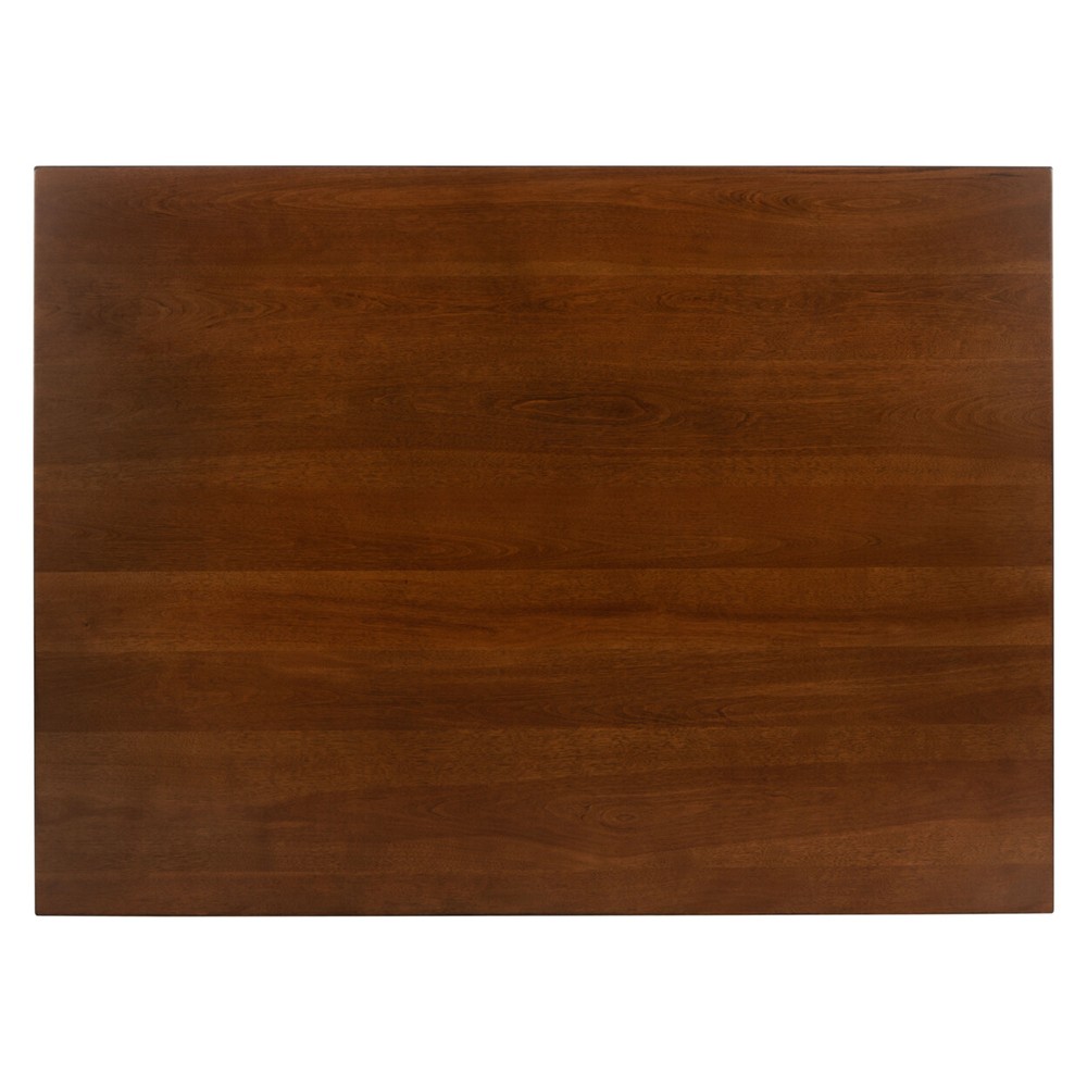 SAFAVIEH Izzy Rectangle Counter Table | White / Natural |