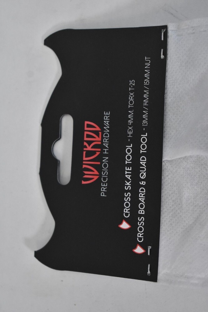 Wicked PRecision Hardware Cross Board Skate Tool Quad Tool Accessories