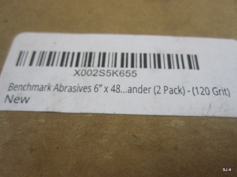 2 Pack 6" x 48" Aluminum Oxide Sanding Belts 120 Grit