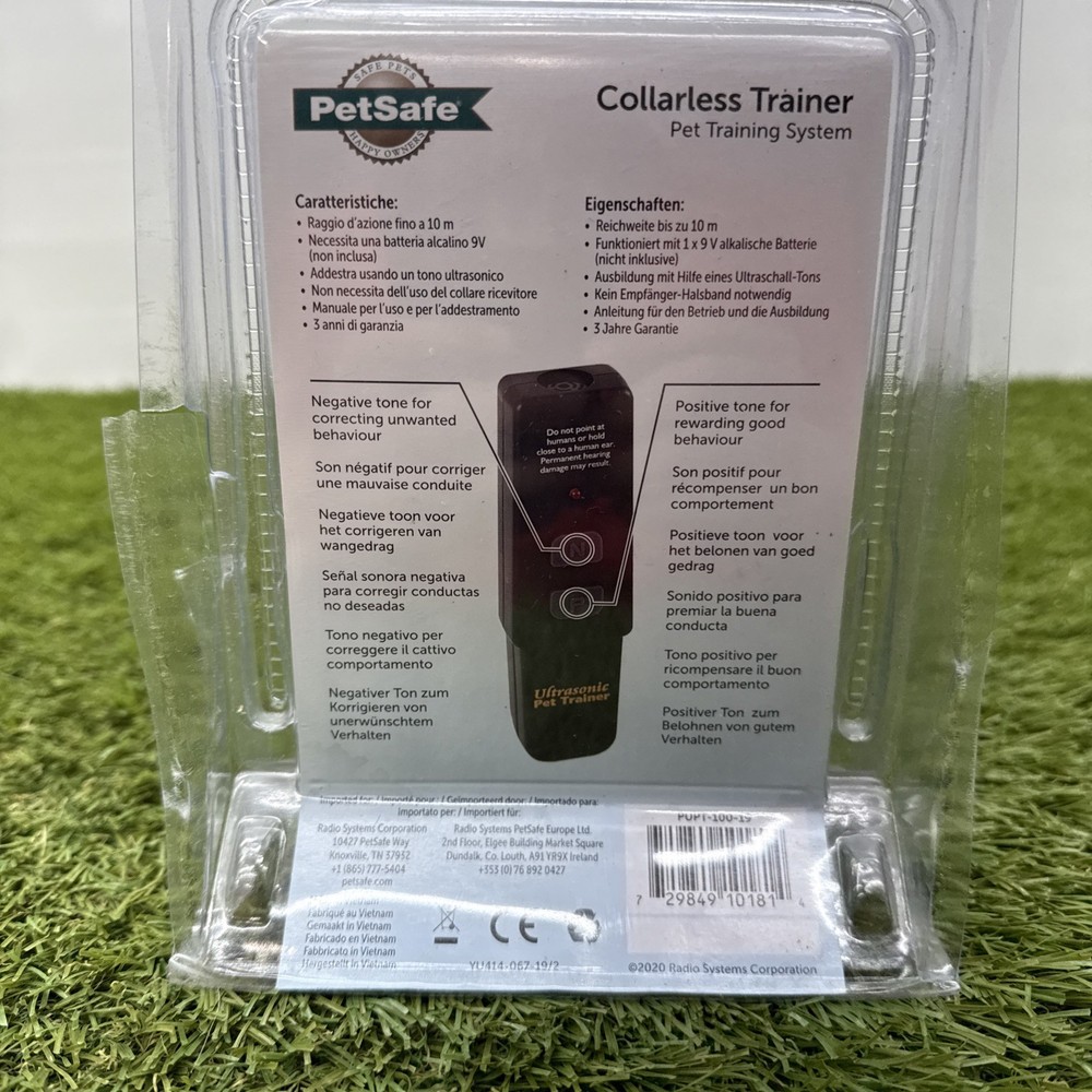 Petsafe Collarless Trainer Ultrasonic Training Tool for Dogs