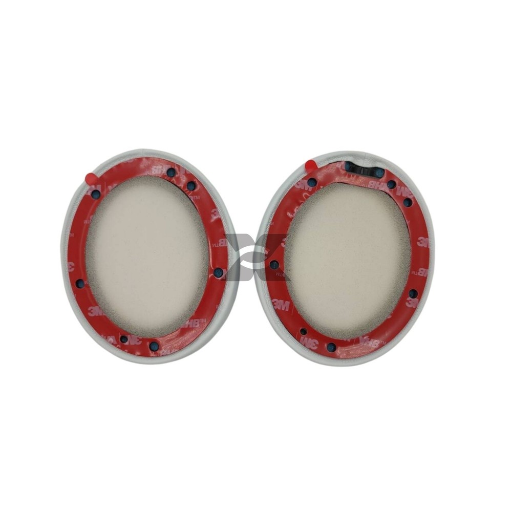 WHITE Replacement Cushions Ear Pads for Beats Studio2 / 3 Memory Foam Adhesive