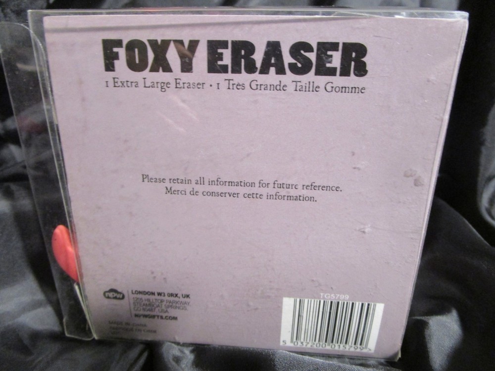 Foxy Eraser Pink Extra Large NPW