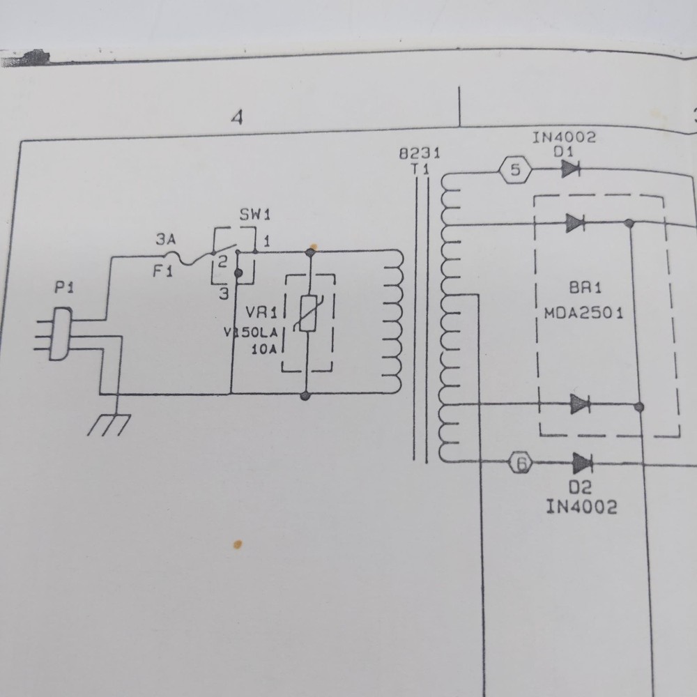 Astron RS-12A, RS-12S Schematic