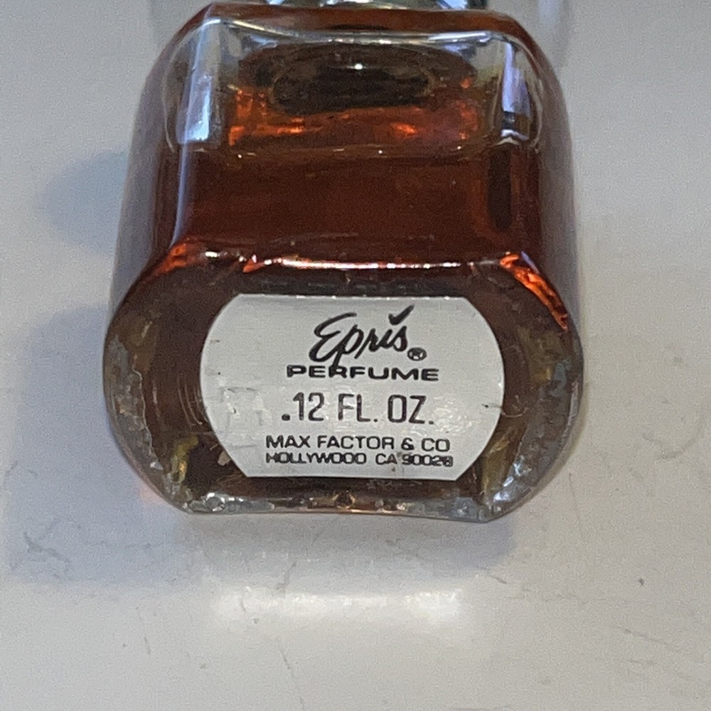 Vintage Max Factor Epres Perfume .12 fl oz perfume mini