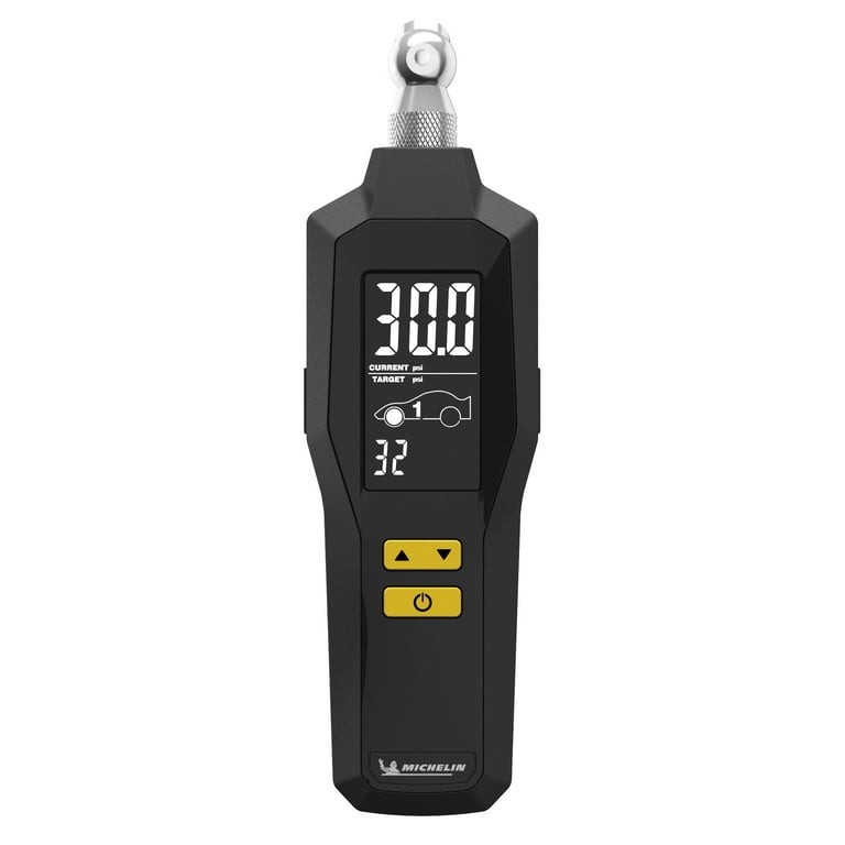Michelin Programmable Digital Tire Pressure Gauge ~ 1 Pack