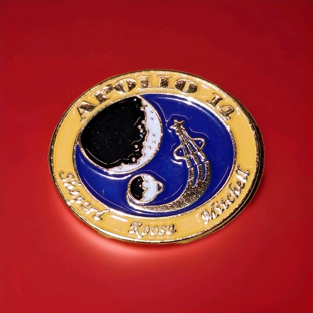 NASA APOLLO 14 SOUVENIR PIN