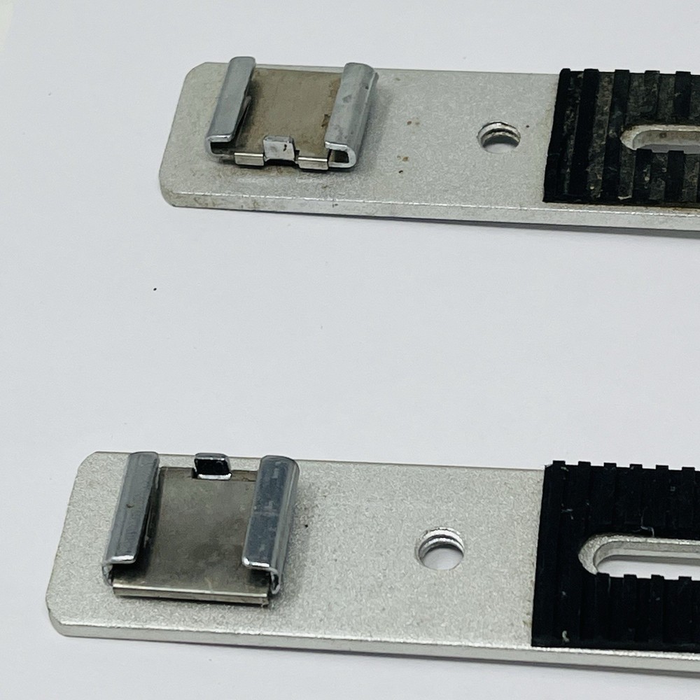 Flash Bracket Rails Adjustable Cold Shoe Sliding Lot Of 2