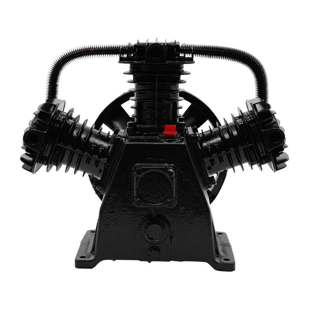 5-HP Single-Stage Inline-Twin Replacement Air Compressor Pump 3 3 Cylinder Head