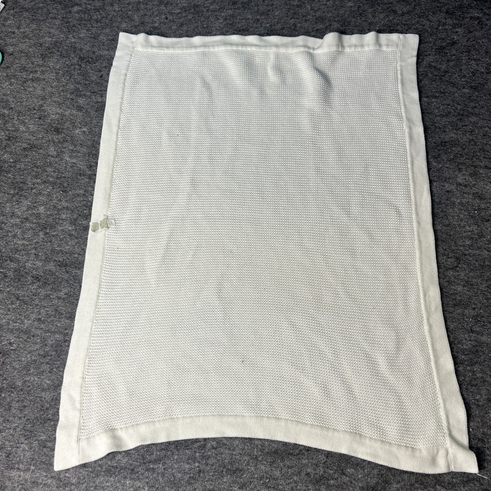 Circo Large Rectangle White Stretchy Baby Blanket