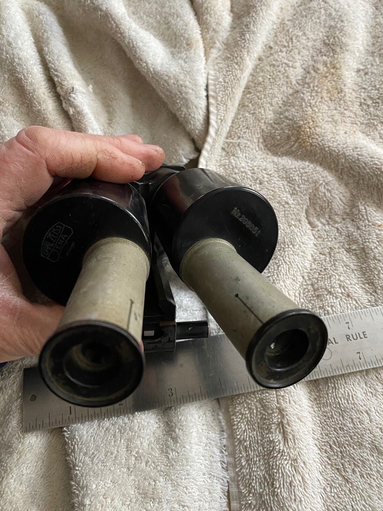 Vintage Carl Zeiss Jena Microscope Germany