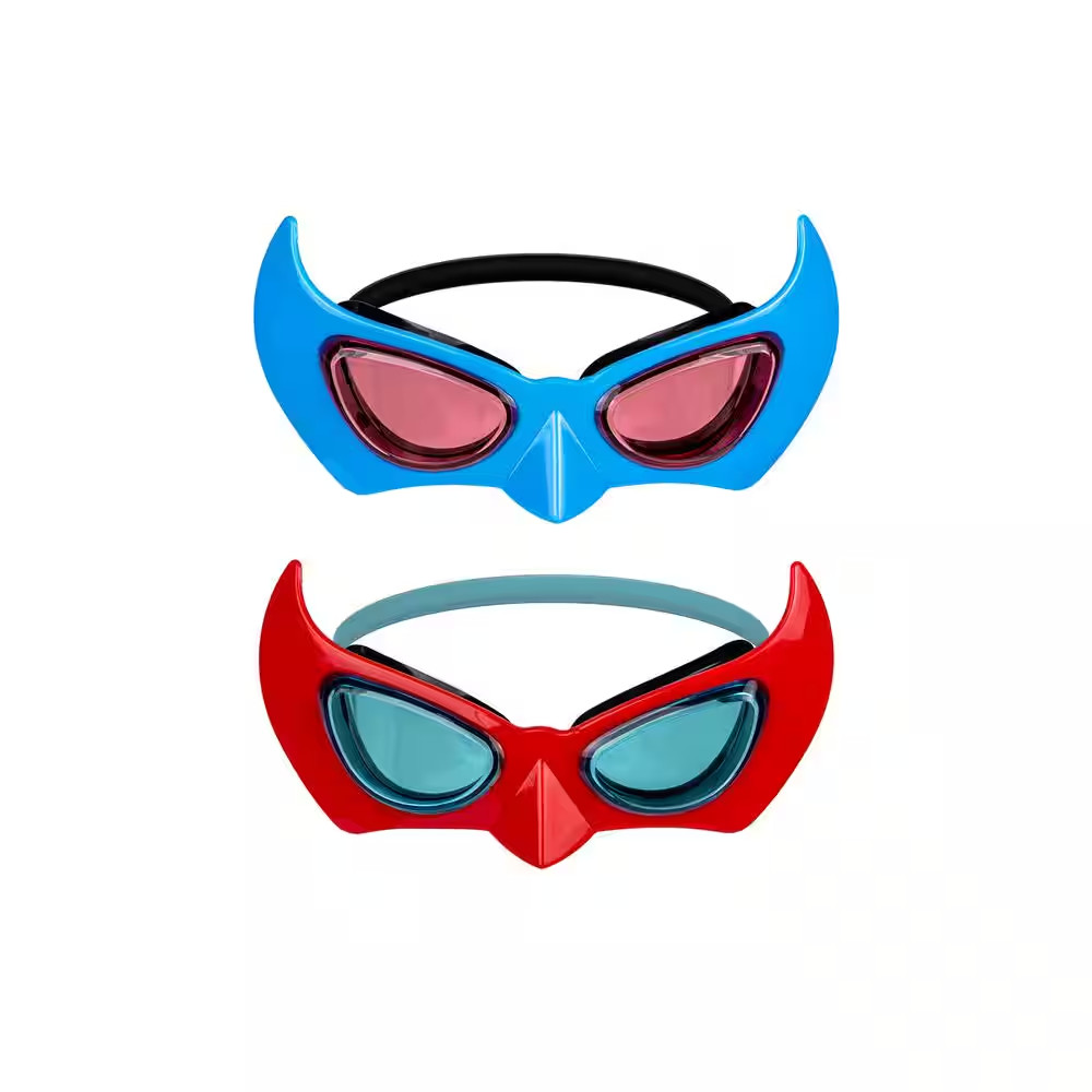Blue and Red Splash Heroes Swim Goggles (2-Pack)