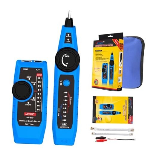NF-810 Multifunctional Network Cable Tester, Ethernet LAN Network Wire