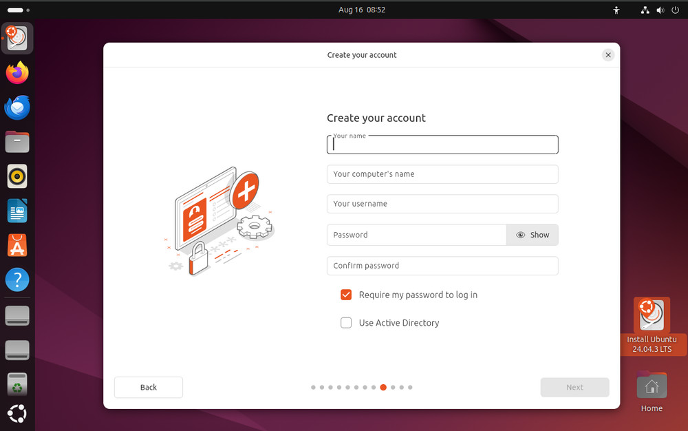 Ubuntu 24.04.3 LTS Bootable DVD | Latest September 2025 Release | Same-Day Ship