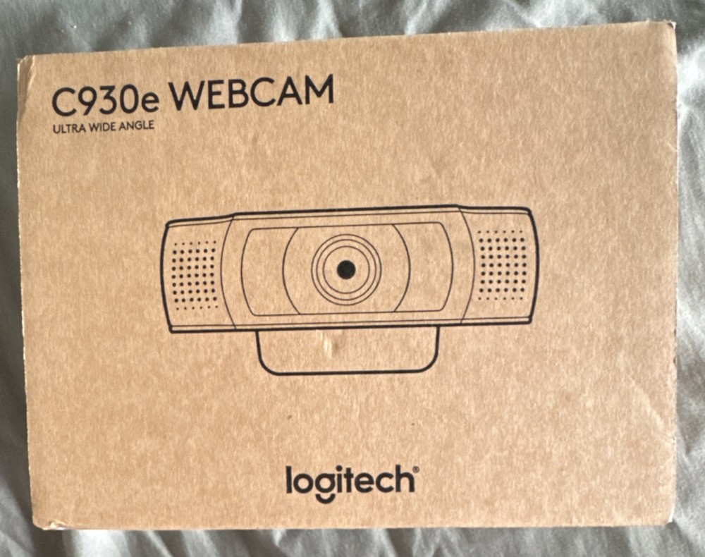 Logitech C930e Ultra Wide Angle USB Webcam sealed