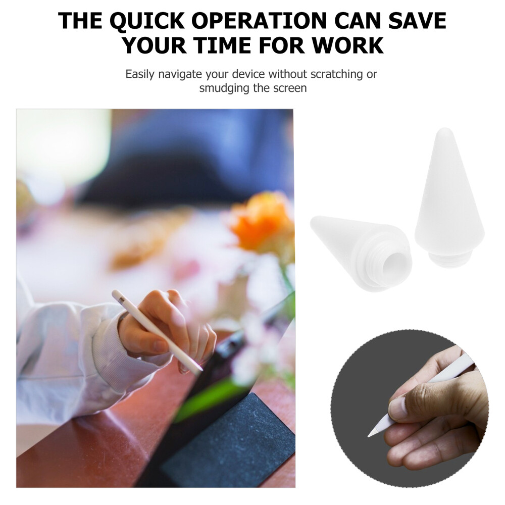 2PCS Practical Capacitive Stylus Pen Alternative Tips Replaceable Pen Tips