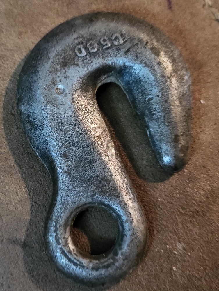 Vintage 5/16" CROSBY Grab Hook Rustic Farm Tool