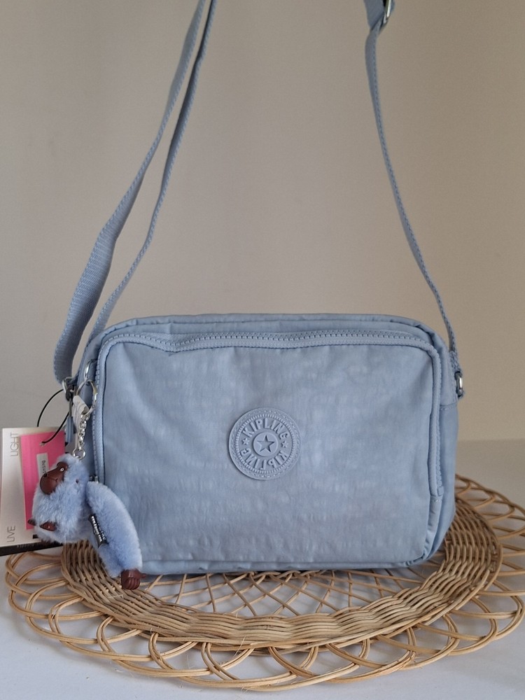 NWT Kipling Silen Shoulder/Crossbody, Bayside Blue