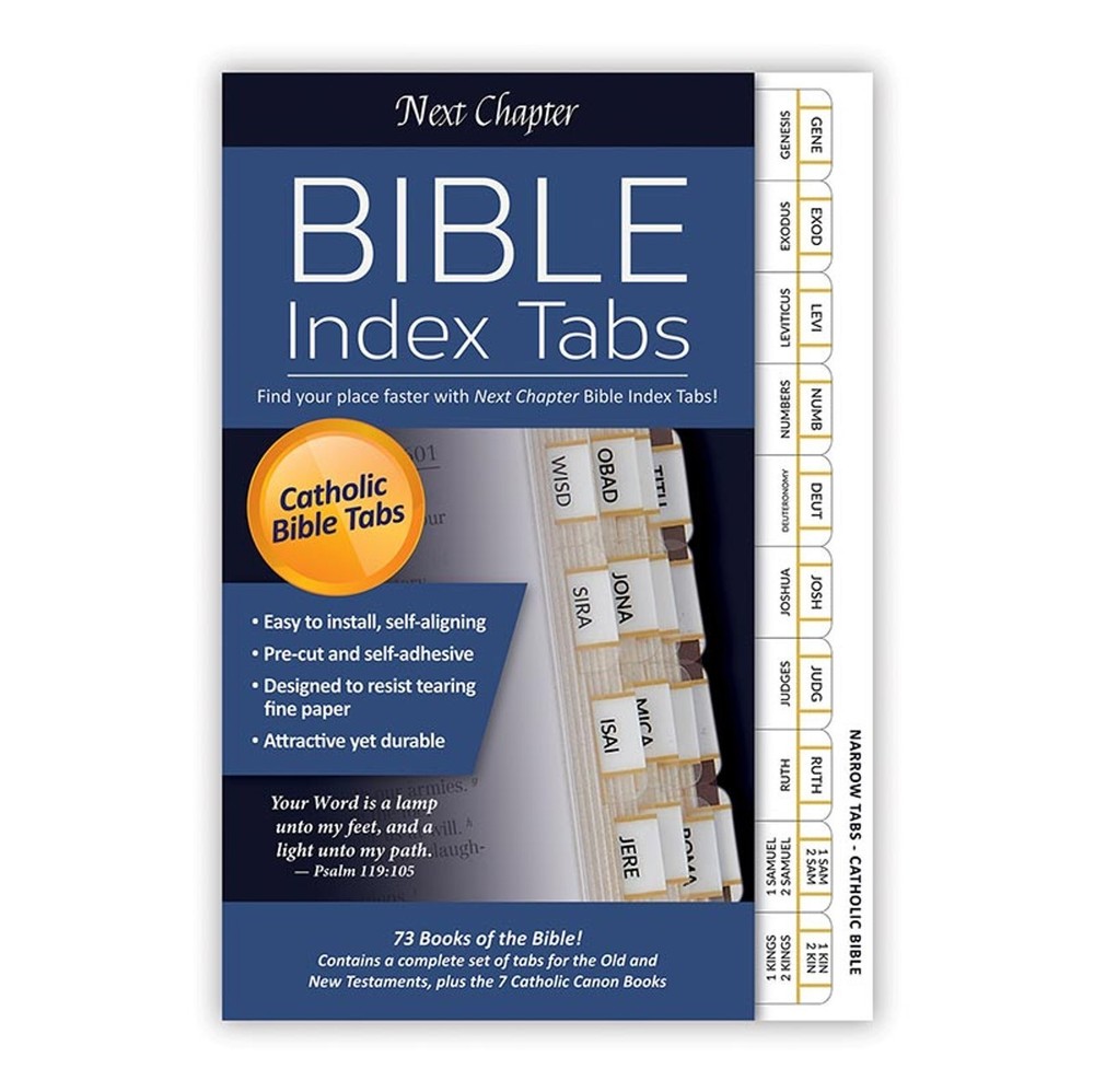 Next Chapter Bible Index Tabs Slim Size