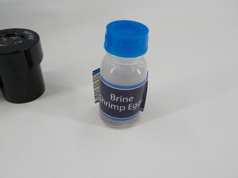 USED EDU SCIENCE STUDENT MICROSCOPE WITH CARRYING CASE SPECIMAN VIALS MSNG PCS