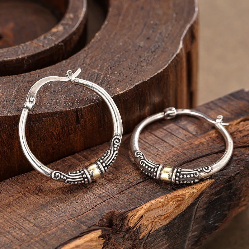 NEW BRIGHTON BEACH Hoop Earrings