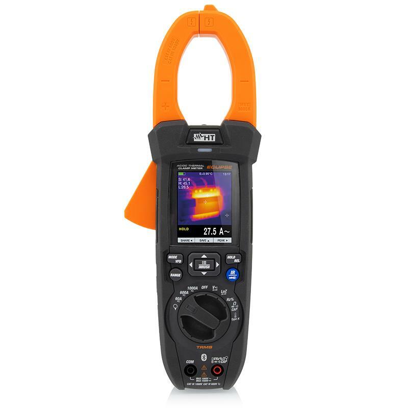 HT Instruments ECLIPSE AC/DC TRMS 1500V  1000A Clamp Meter Thermal Imager