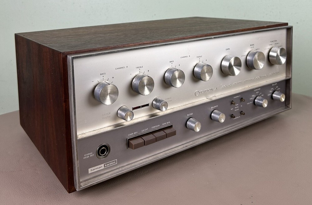 HARMAN KARDON CITATION A STEREO PREAMP NICE