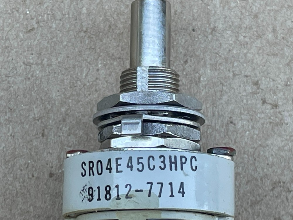 JANCO SR04E45C3HPC Rotary Switch 2Amp 115Vac