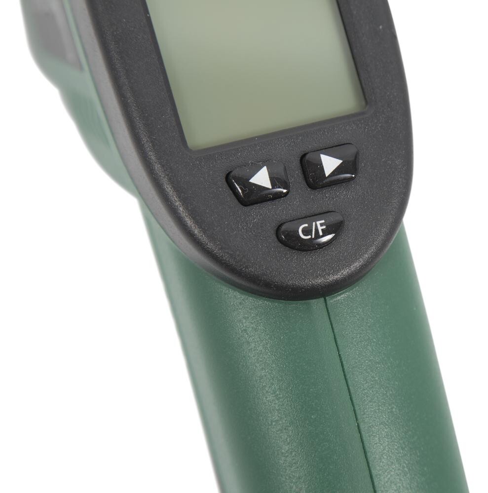 11" Resin Laser Infrared Thermometer Trigger Button LCD Display Battery Operated