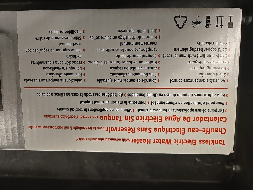 Stiebel Eltron Tankless Electric Water Heater DHC-E 8/10 224201