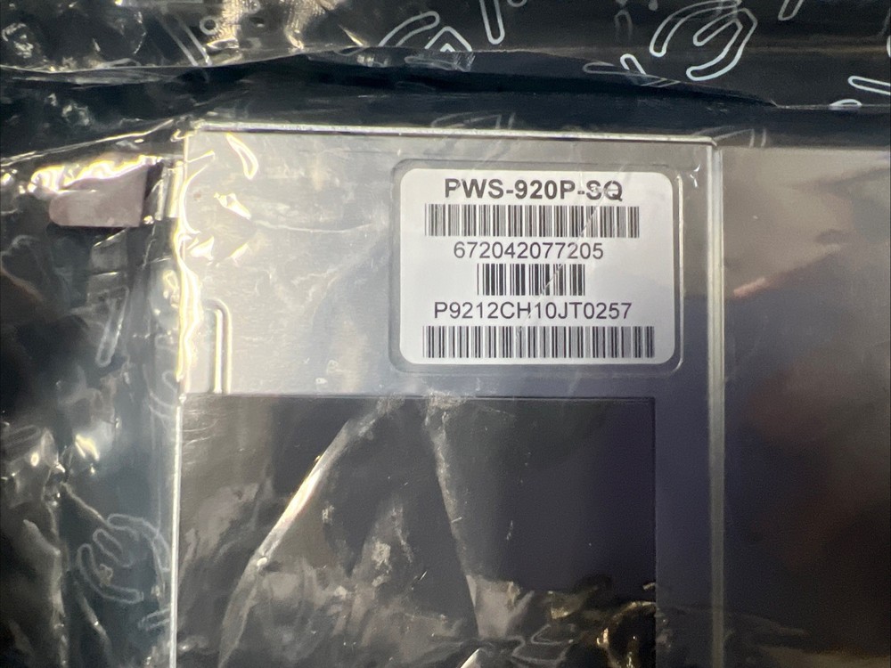SUPERMICRO PWS-920P-SQ 920WATT