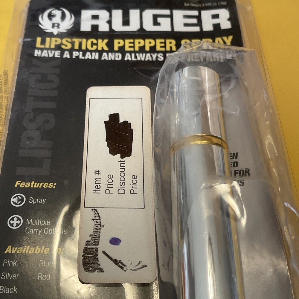 Lipstick Pepper Spray Made By Ruger