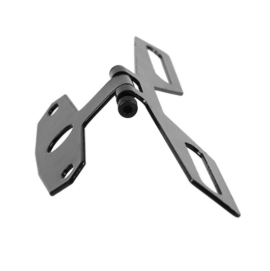 1pcs Motorcycle License Plate Bracket Taillight Fixed Folding Number Plate Frame