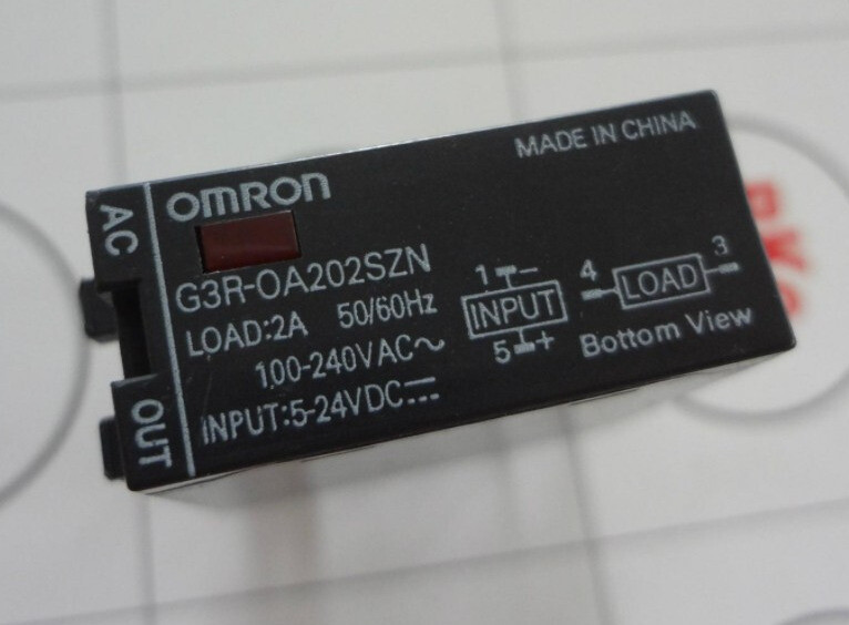 1PCS Omron G3R-OA202SZN G3ROA202SZN 5-24VDC Solid State Relay -New