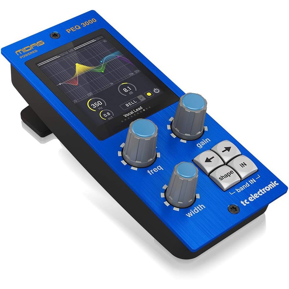 TC Electronic PEQ 3000-DT Midas-Powered Parametric Channel EQ Plug-In