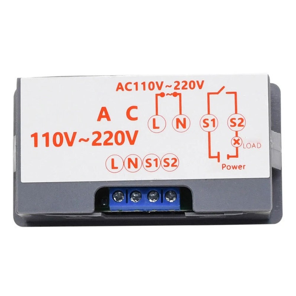 110220V Programmable Digital Time Relay Cycle Delay Module with LED Display