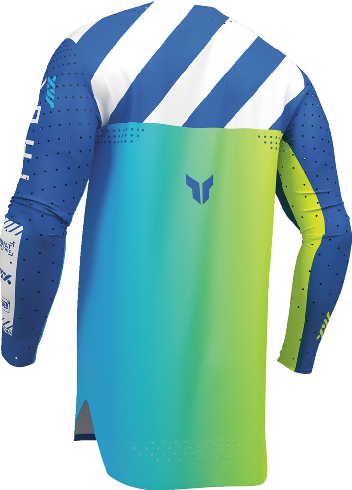 Thor Sportmode Sync Mens MX Offroad Jersey Blue