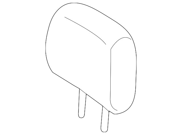 Genuine Nissan Headrest Outer 86430-9A40B