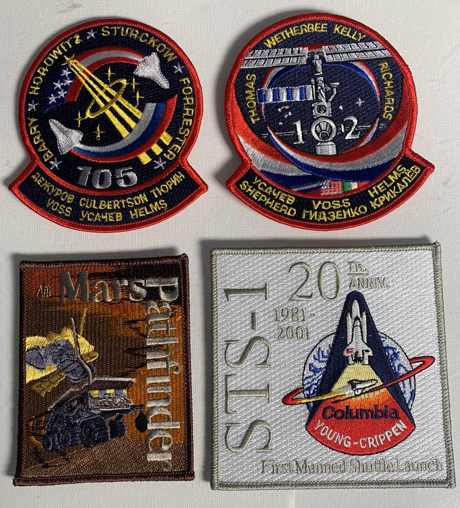 NASA Mission assortment patches x 21