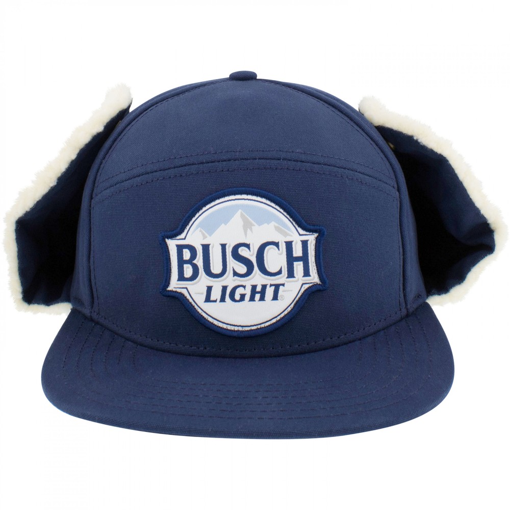 Busch Light Classic Logo Lumberjack Hat Blue