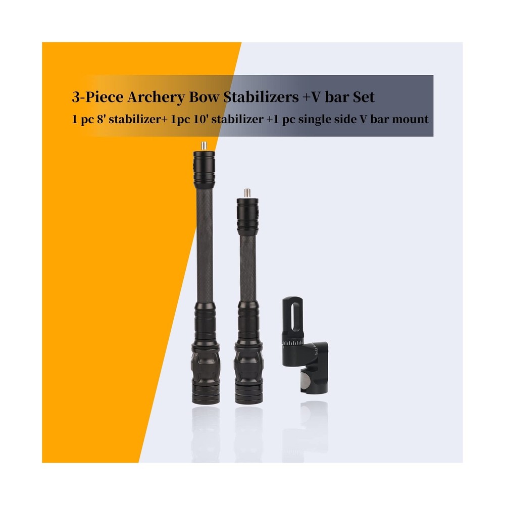 Archery Bow Stabilizer Set for Compound bow Hunting Stabilizer Kit including ...