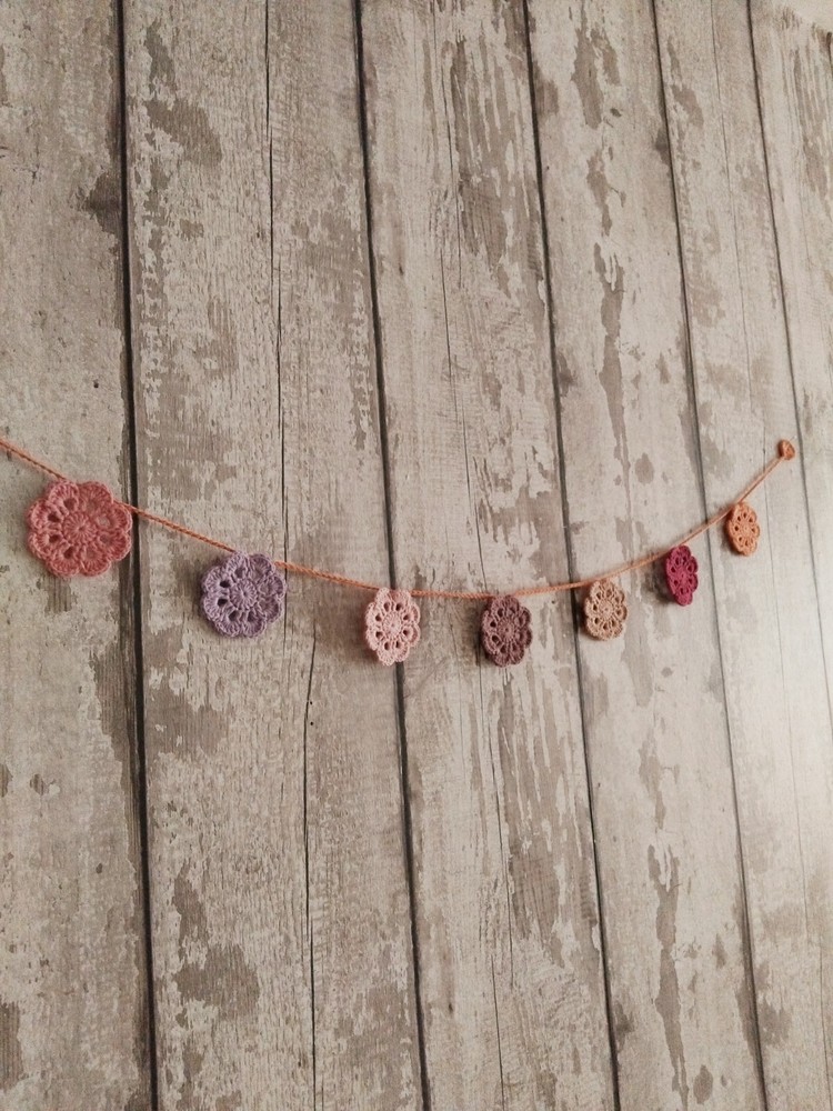 Handmade Crochet Bunting/Garland