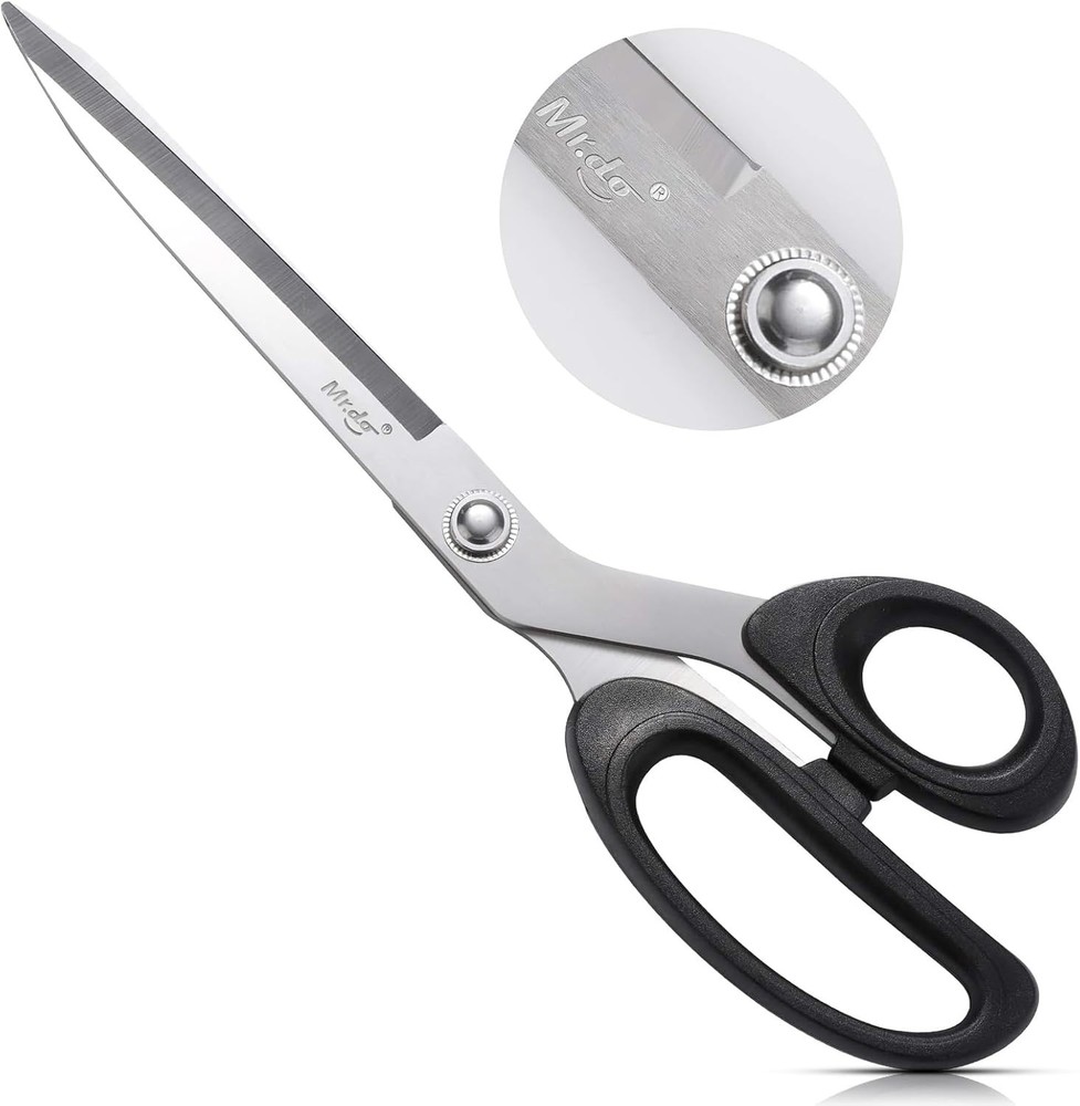 Versatile 10-Inch Fabric Shears - Classic Design for All Your Cutting Needs