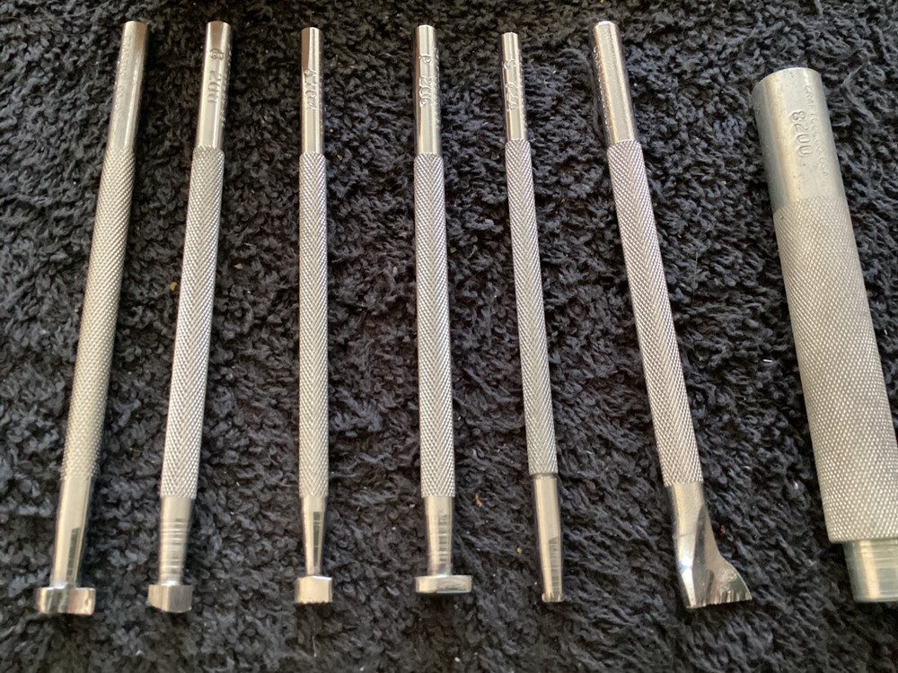 SEVERAL CRAFTOOL CO. LEATHER WORKING TOOLS & STAMPS