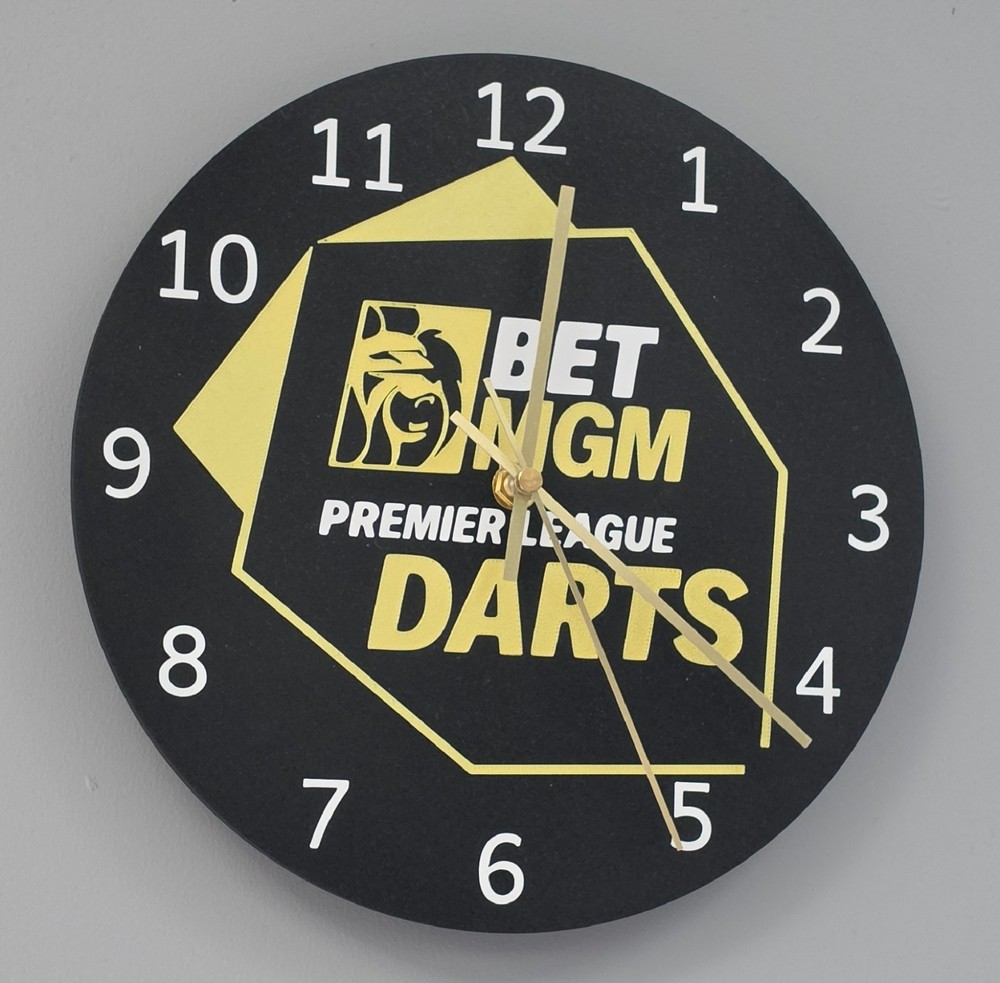 BET MGM WALL CLOCK 3D PRINTED